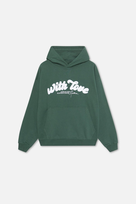 Green Oval Hoodie